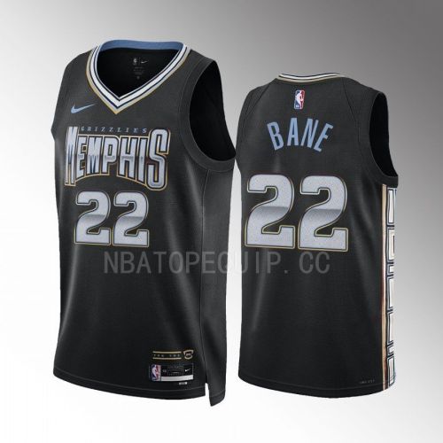 Memphis Grizzlies Desmond Bane 22 2022-23 City Edition Black Jersey Swingman