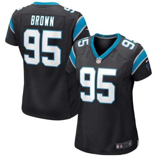 Derrick Brown 95 Carolina Panthers Women's Game Jersey - Black