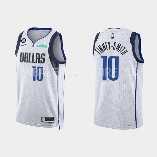 Dallas Mavericks Dorian Finney-Smith 10 2022-23 Association Edition White Men Jersey Swingman