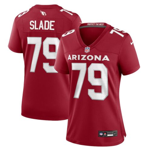 Jacob Slade 79 Arizona Cardinals Women Game Jersey - Cardinal