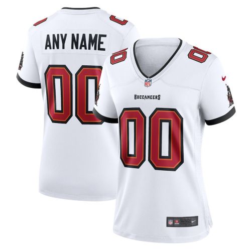 Tampa Bay Buccaneers Women Custom Game Jersey - White