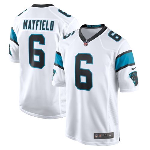 Baker Mayfield Carolina Panthers Game Player Jersey - White