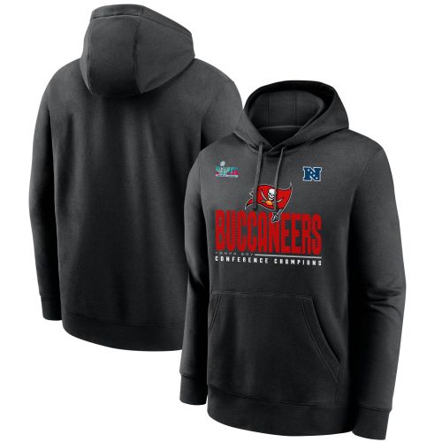 Tampa Bay Buccaneers NFC Conference Champions Black Pullover Hoodie