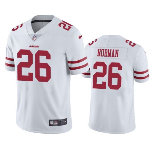 Josh Norman 26 San Francisco 49ers White Vapor Limited Jersey