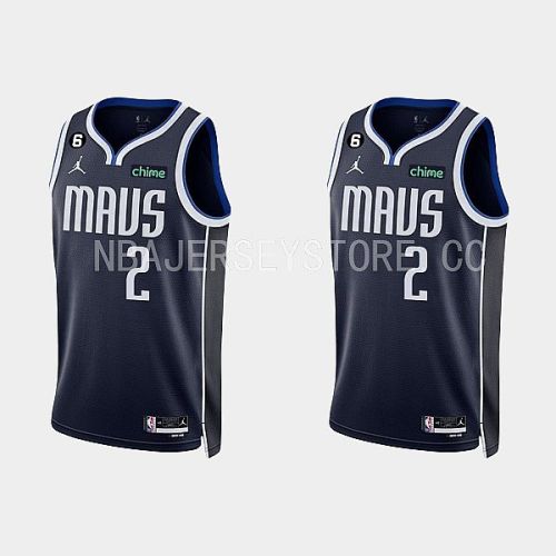 Dallas Mavericks 2 Facundo Campazzo 2022-23 Statement Edition Black Men Jersey