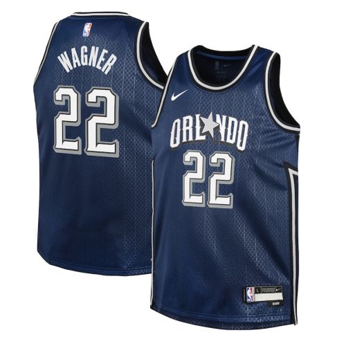 Franz Wagner 22 Orlando Magic 2023/24 City Edition Swingman YOUTH Jersey - Navy