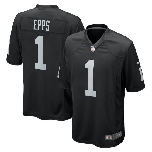 Marcus Epps 1 Las Vegas Raiders Game Player Men Jersey - Black