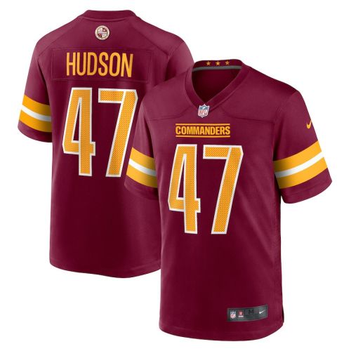 Khaleke Hudson 47 Washington Commanders Men Game Jersey - Burgundy