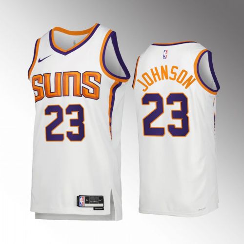 Phoenix Suns Cameron Johnson 23 2022-23 Association Edition White Jersey Swingman