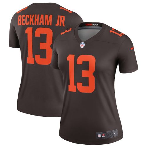 Odell Beckham Jr. 13 Cleveland Browns Women's Alternate Legend Jersey - Brown