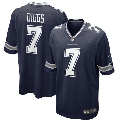 Trevon Diggs 7 Dallas Cowboys Game Jersey - Navy