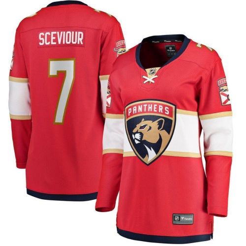 Colton Sceviour Florida Panthers Women's Home Breakaway Player Jersey - Red