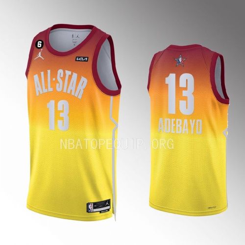 Bam Adebayo 13 Miami Heat 2023 NBA All-Star Men Jersey - Orange