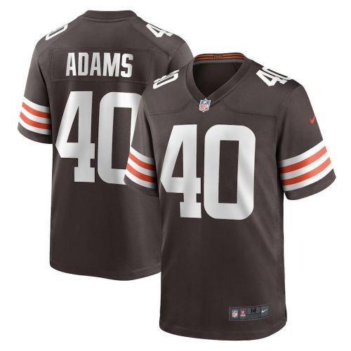 Matthew Adams 40 Cleveland Browns Men's Team Game Jersey - Brown