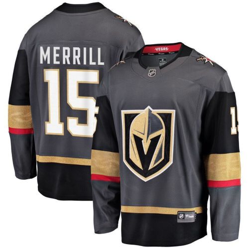 Jon Merrill Vegas Golden Knights Breakaway Player Jersey - Black