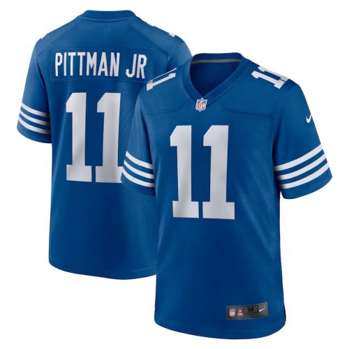 Michael Pittman Jr. 11 Indianapolis Colts Men Alternate Team Game Jersey - Royal