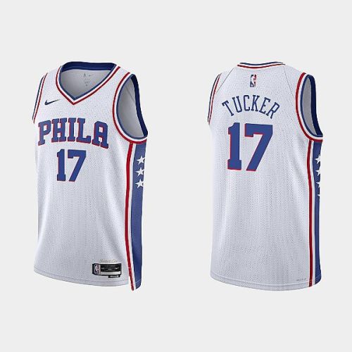 Philadelphia 76ers P.J. Tucker 17 2022-23 Association Edition White Men Jersey Swingman