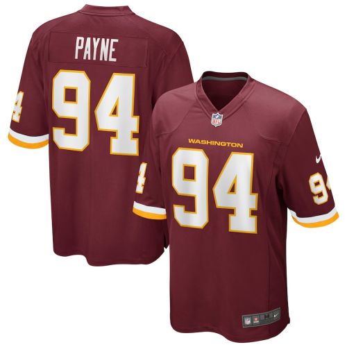 Daron Payne 94 Washington Commanders Football Team Men Game Jersey - Burgundy