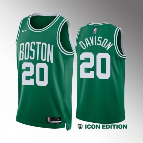 JD Davison 20 2022-23 Boston Celtics Green Icon Edition Jersey Swingman