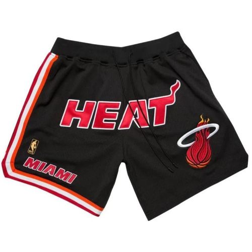 Miami Heat NBA Retro Shorts - Black