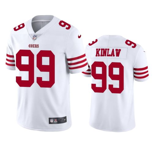 San Francisco 49ers Javon Kinlaw 99 2022-23 Vapor Limited White Jersey - Men's