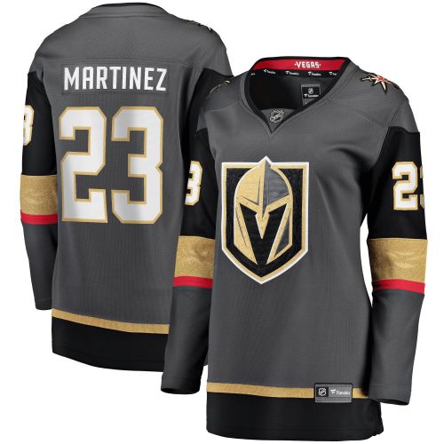 Women's Alec Martinez Gray Vegas Golden Knights Breakaway Home Player Jersey Jersey