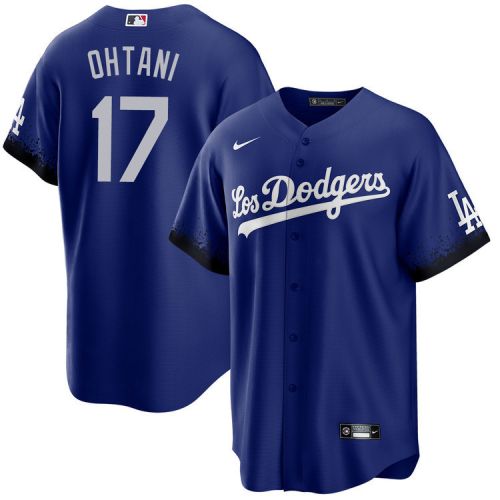 Shohei Ohtani 17 Los Angeles Dodgers City Connect Jersey - Men Jersey