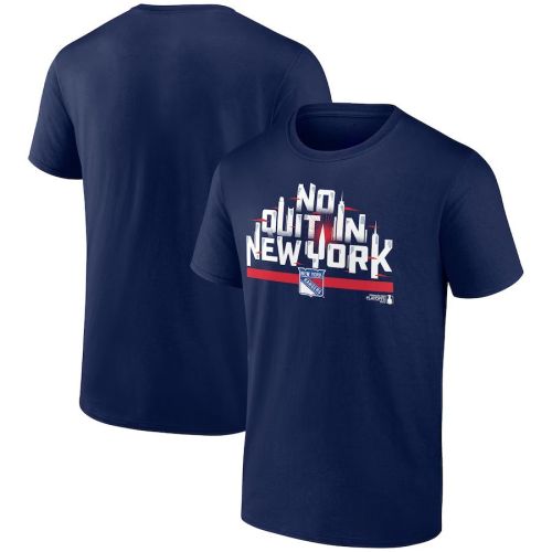 New York Rangers 2023 Stanley Cup Playoffs Driven T-Shirt - Navy