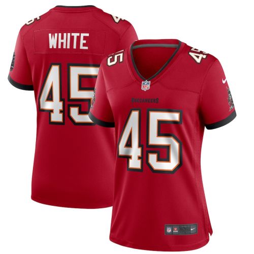 Devin White 45 Tampa Bay Buccaneers Women Game Jersey - Red