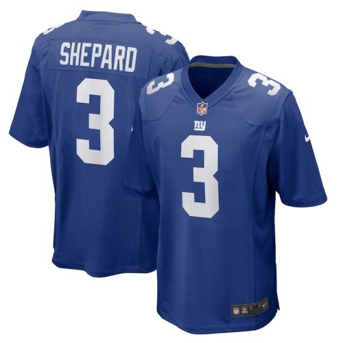 Sterling Shepard 3 New York Giants Game Player Jersey - Royal