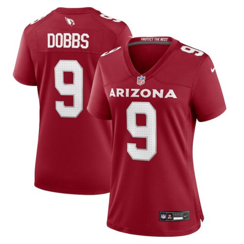 Joshua Dobbs 9 Arizona Cardinals Women Team Game Jersey - Cardinal