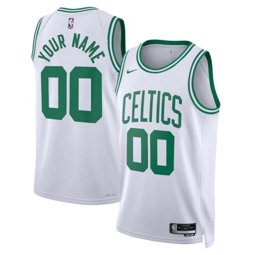 Boston Celtics Custom 00 Men 2022/23 Swingman Custom Jersey - Association Edition