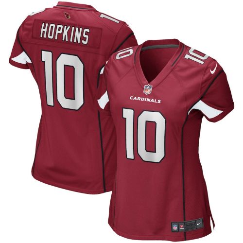 DeAndre Hopkins 10 Arizona Cardinals Women Game Jersey - Cardinal