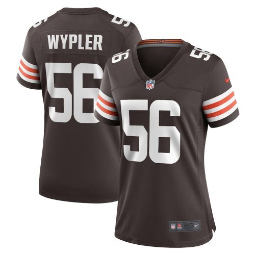 Luke Wypler 56 Cleveland Browns Women's Game Player Jersey - Brown