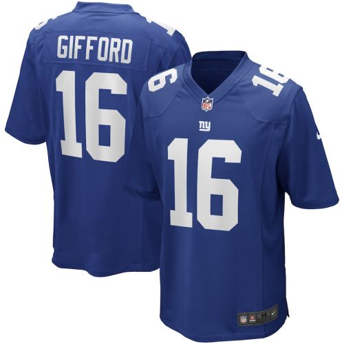 Frank Gifford 16 New York Giants Men Game Retired Jersey - Royal