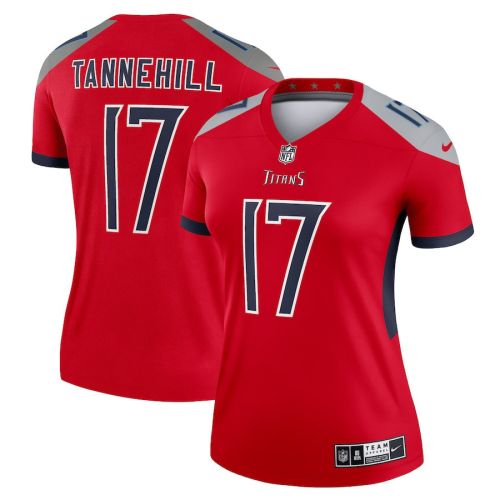 Ryan Tannehill 17 Tennessee Titans Women Inverted Legend Jersey - Red