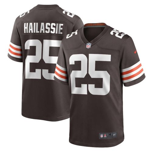 Kahlef Hailassie 25 Cleveland Browns Men's Team Game Jersey - Brown