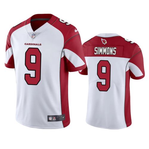 Arizona Cardinals Isaiah Simmons 9 White Vapor Limited Jersey