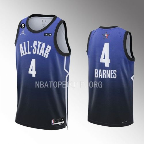 Scottie Barnes 4 Toronto Raptors 2023 NBA All-Star Men Jersey - Orange