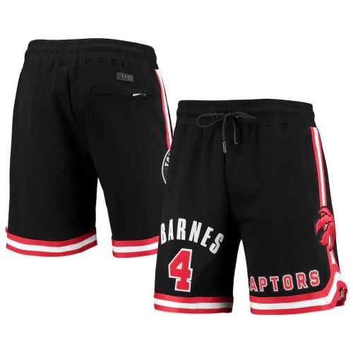 Scottie Barnes 4 Toronto Raptors Black Team Player Shorts - Men