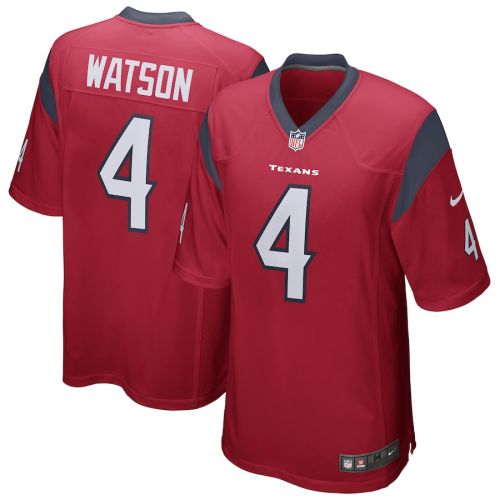 Deshaun Watson 4 Houston Texans YOUTH Game Jersey - Red