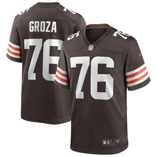 Lou Groza 76 Cleveland Browns Men Game Retired Jersey - Brown