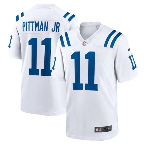 Michael Pittman Jr. 11 Indianapolis Colts Men Game Jersey - White