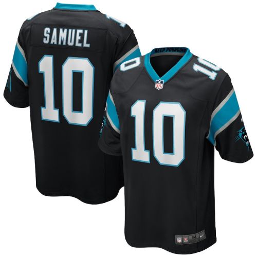 Curtis Samuel 10 Carolina Panthers Men's Game Jersey - Black