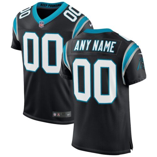 Carolina Panthers Custom Classic Elite Men Jersey - Black