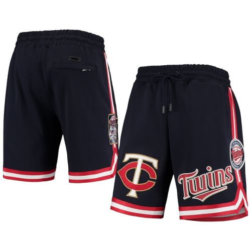 Minnesota Twins Team Logo Shorts - Navy, Men