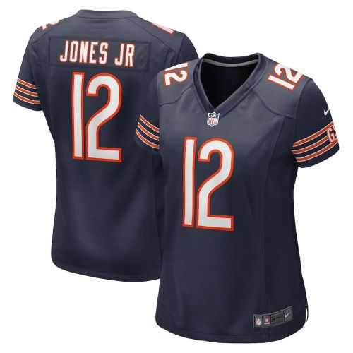 Velus Jones Jr. 12 New York Giants Women Game Jersey - Navy