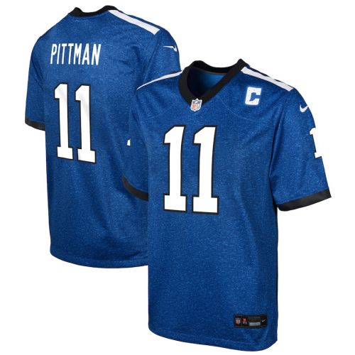 Michael Pittman Jr. 11 Indianapolis Colts YOUTH Game Jersey - Royal