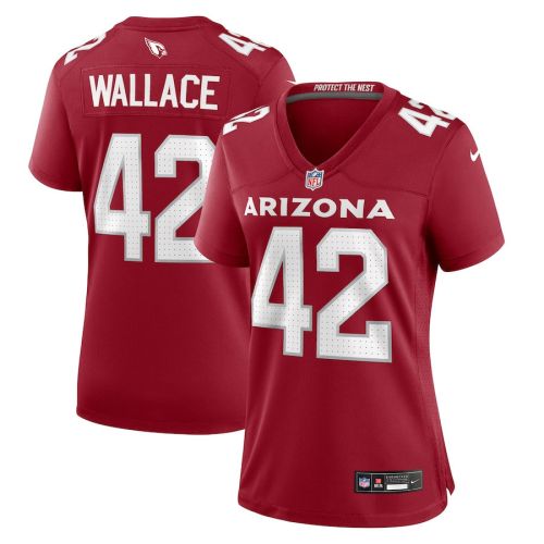 K'Von Wallace 42 Arizona Cardinals Women Team Game Jersey - Cardinal