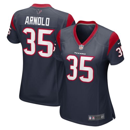 Grayland Arnold Houston Texans Women's Game Player Jersey - Navy